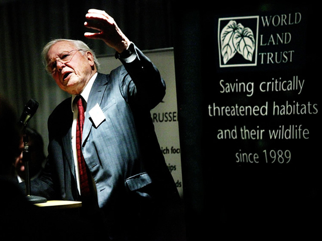 Sir David Attenborough and World Land Trust