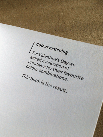 Perfect bound booklet