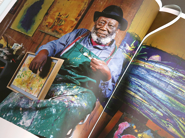 Frank Bowling OBE Contemporary Artist