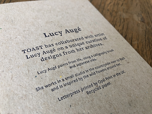 Lucy Auge card