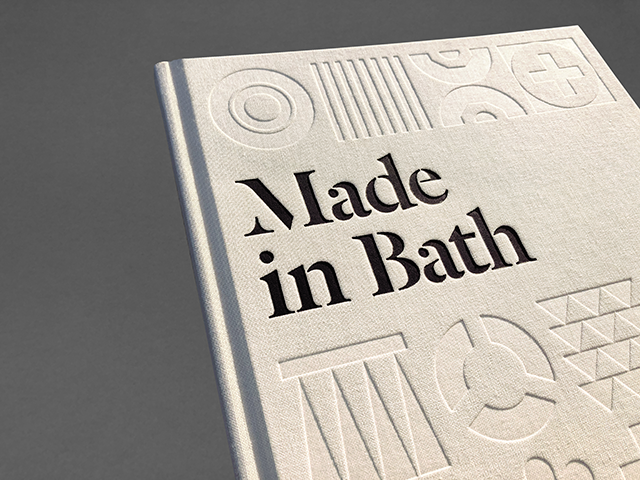 Made in Bath case Bound Book