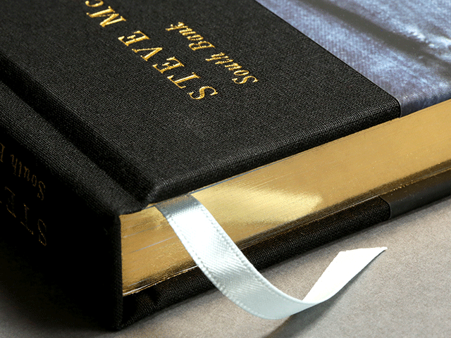 Quarter Bound Case Binding, Gold Foil & Gilt Edging