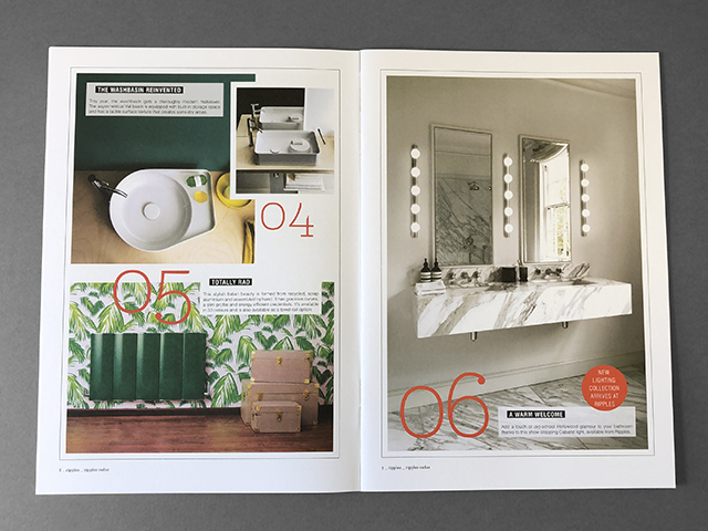Bathroom brochure for Ripples Bathrooms, Bath